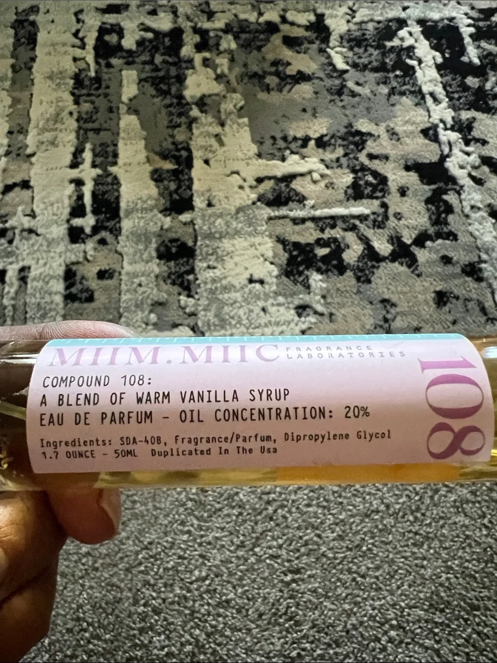 MIIM MIIC Warm Vanilla Syrup Parfume Spray